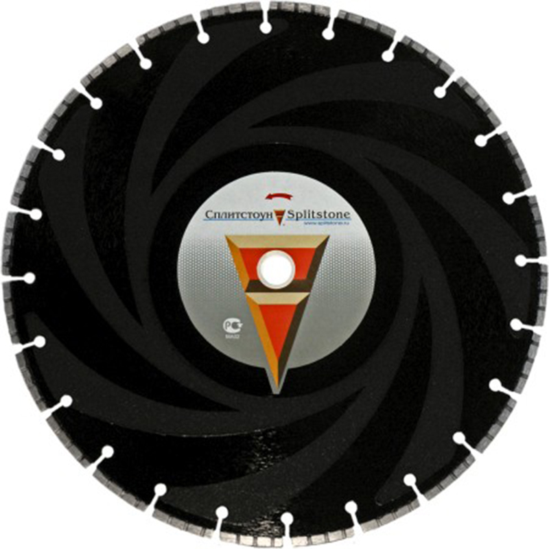 Алмазный диск Сплитстоун с вакуумным напылением (350x3,4x8,0x20,0)