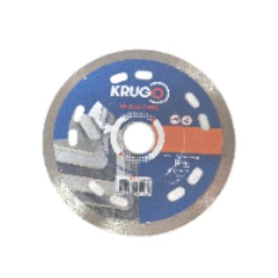 Диск алмазный сплошной по керамограниту, керамике KRUGO MASTER 115х1,1х22,23х8 мм 81011150226