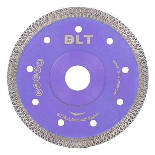 Диск алмазный DLT №13 Turbo-X 125 мм Диск алмазный DLT №13 Turbo-X 125 мм