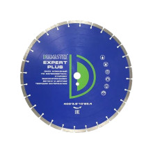 Алмазный диск сегментный Diamaster Expert 400x25,4x4x10 мм 28z/железобетон/wet