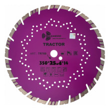 Диск алмазный отрезной Trio Diamond Tractor TR709 350x25,4x14 мм Диск алмазный отрезной Trio Diamond Tractor TR709 350x25,4x14 мм