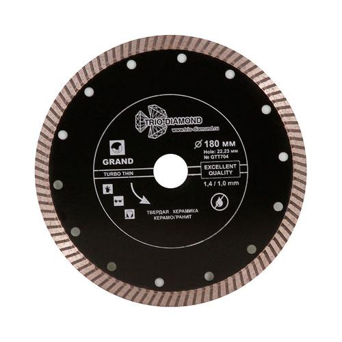 Диск алмазный Trio Diamond Turbo Grand Hot Press 150 мм (ультратонкий) Диск алмазный Trio Diamond Turbo Grand Hot Press 150 мм (ультратонкий)