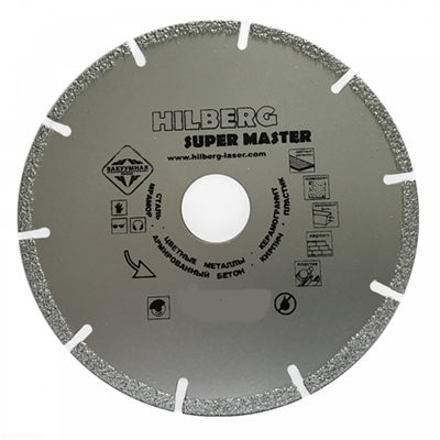 Диск алмазный Hilberg Super Master d 230 мм Диск алмазный Hilberg Super Master d 230 мм