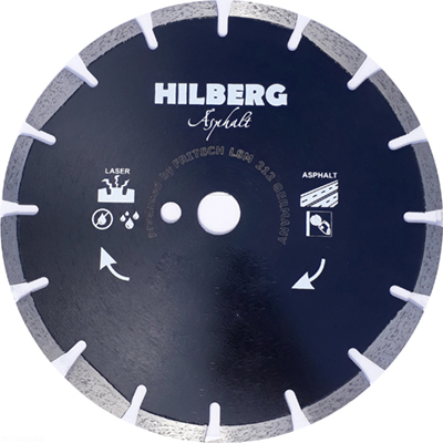 Диск алмазный Hilberg Laser асфальт d 230 мм Диск алмазный Hilberg Laser асфальт d 230 мм