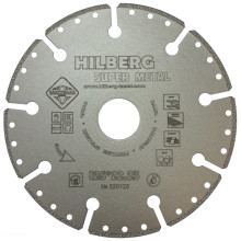 Диск алмазный Hilberg Super Metall 125 мм