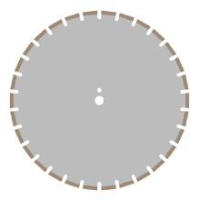 Алмазный диск НИБОРИТ Асфальт d 500×25,4 L