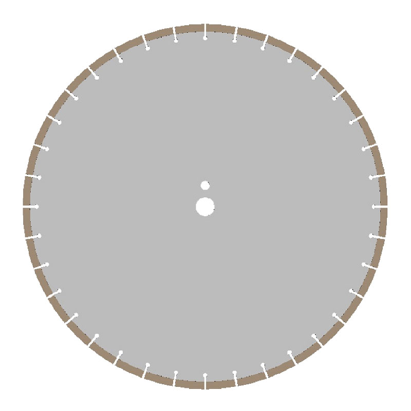 Алмазный диск НИБОРИТ Гранит d 500×25,4 LN