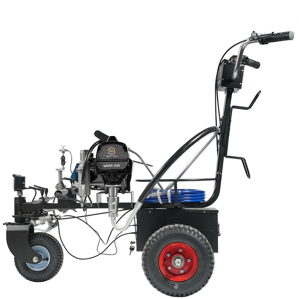 Разметочная машина Schtaer Wega 22E с поршневым насосом Разметочная машина Schtaer Wega 22E с поршневым насосом
