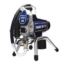 Аппарат окрасочный TALENCO TL-390 безвоздушн. распыления 200бар, (шланг 15м,пистолет,удлин.50см)