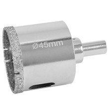 Коронка алмазная MESSER-DIY 45х40 мм с центрирующим сверлом Коронка алмазная MESSER-DIY 45х40 мм с центрирующим сверлом