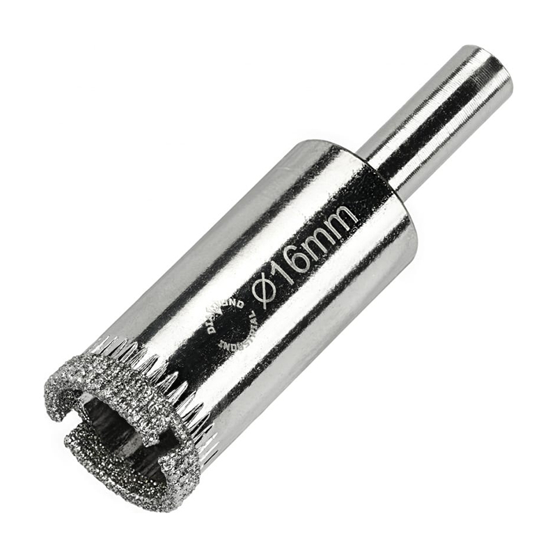 Алмазная коронка Diamond Industrial 16 мм по керамике, плитке и стеклу (2 шт.) Алмазная коронка Diamond Industrial 16 мм по керамике, плитке и стеклу (2 шт.)
