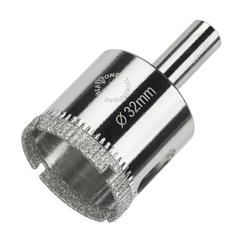 Алмазная коронка Diamond Industrial 32 мм по керамике, плитке и стеклу