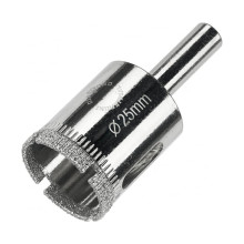 Алмазная коронка Diamond Industrial 25 мм по керамике, плитке и стеклу