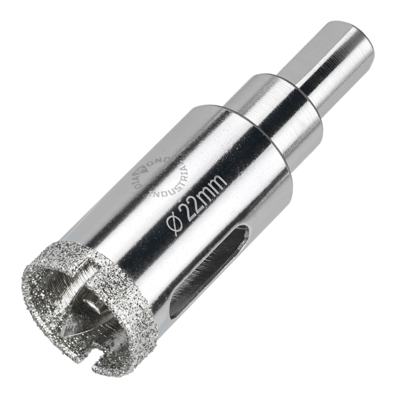 Алмазная коронка Diamond Industrial 22 мм (Керамогранит, плитка, кафель) Алмазная коронка Diamond Industrial 22 мм (Керамогранит, плитка, кафель)