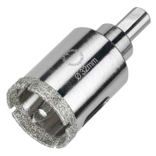 Алмазная коронка Diamond Industrial 32 мм (Керамогранит, плитка, кафель)