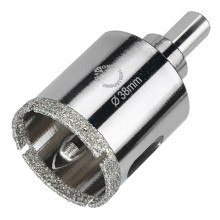 Алмазная коронка Diamond Industrial 38 мм (Керамогранит, плитка, кафель)
