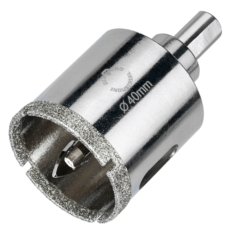 Алмазная коронка Diamond Industrial 40 мм (Керамогранит, плитка, кафель) Алмазная коронка Diamond Industrial 40 мм (Керамогранит, плитка, кафель)