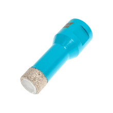 Коронка алмазная по керамограниту BIHUI вакуумная пайка 16мм DBDF16