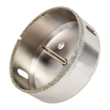 Коронка алмазная с центрирующим сверлом по керамограниту и керамике 125 мм РОСОМАХА