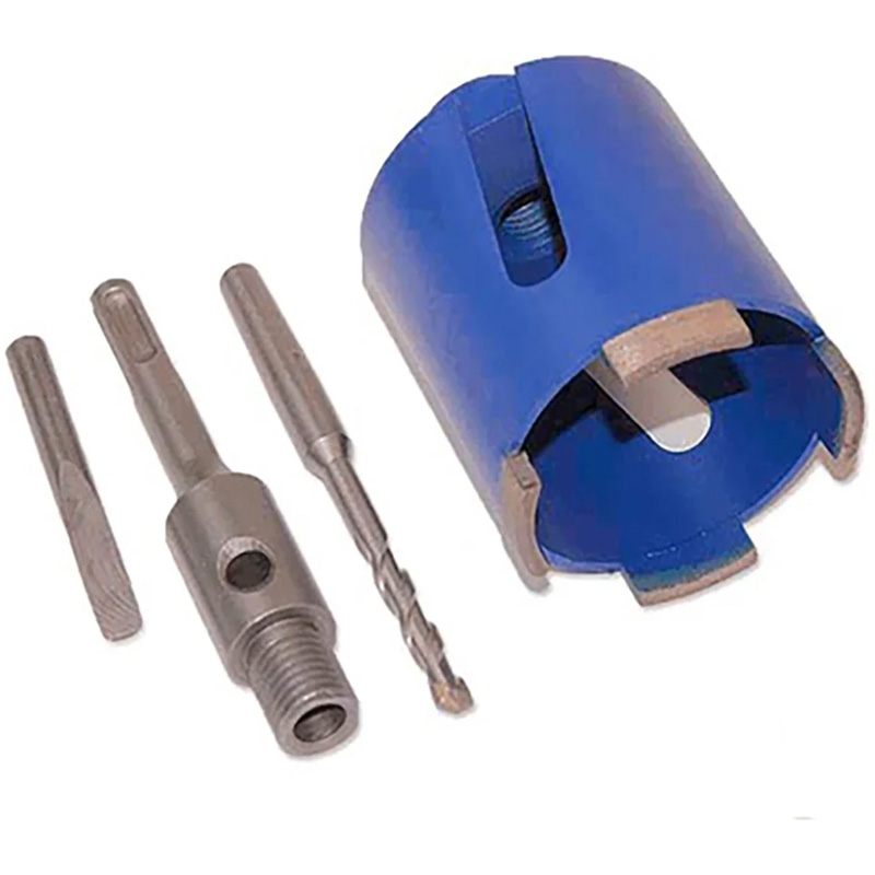 Коронка алмазная по бетону STRONG SDS+ 82 мм (безударная) стк-064 Коронка алмазная по бетону STRONG SDS+ 82 мм (безударная) стк-064