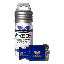 Коронка алмазная по керамограниту KEOS PRO 35мм M14 (DC35M14) Коронка алмазная по керамограниту KEOS PRO 35мм M14 (DC35M14)