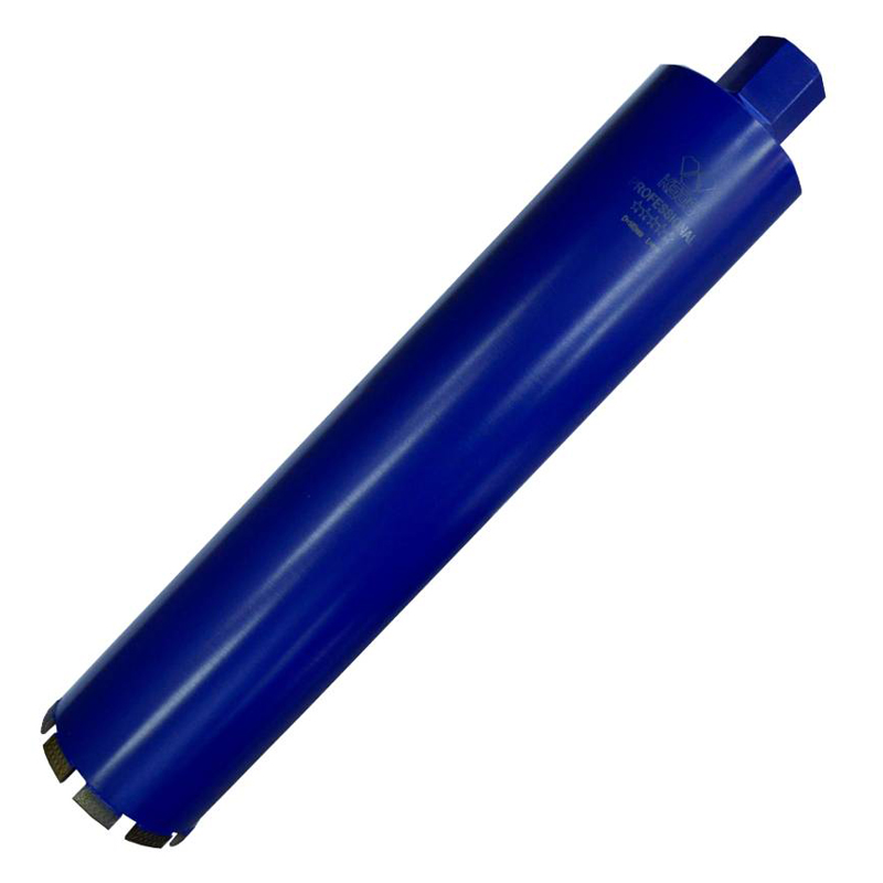Коронка алмазная по бетону KEOS 1 1/4" 112/450 мм с микроударом (лазерная сварка)