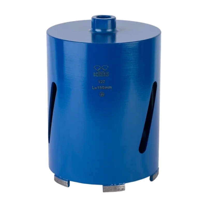 Алмазная коронка по бетону KEOS (сухой рез) М16 127/150мм (DC127.150)