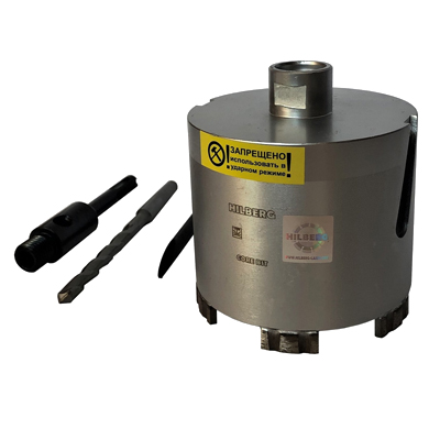 Коронка алмазная по бетону Hilberg Laser 32 мм Коронка алмазная по бетону Hilberg Laser 32 мм