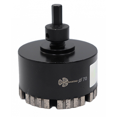 Коронка алмазная Trio Diamond Grand Ultra 7T 70х40 мм (керамогранит, гранит) Коронка алмазная Trio Diamond Grand Ultra 7T 70х40 мм (керамогранит, гранит)