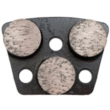 Трехточечный шлифовальный сегмент RODIAMA d 25х10 мм, для среднего бетона, 60#