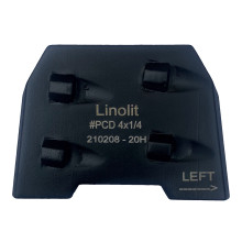 Алмазный пад Linolit #PCD4x1/4 MB_LN LEFT (левый) (Коготь)