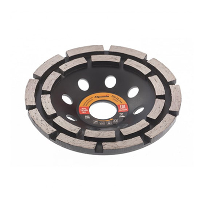 Алмазная чашка Sparta 125 мм, двухрядная
