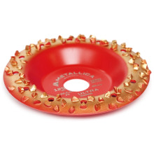 Чашка твердосплавная шлифовальная METALLICA Ultra 125х22,2 мм, #8, закругленная, по дереву. В кор.