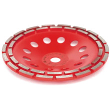 Чашка алмазная шлифовальная двухрядная METALLICA Ultra 230x22,2 мм, по бетону