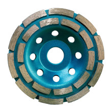 Чашка алмазная двухрядная TeamDiamondPro Basic Hard 125 мм Чашка алмазная двухрядная TeamDiamondPro Basic Hard 125 мм