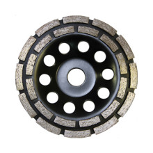 Чашка алмазная двухрядная BG d 125 мм