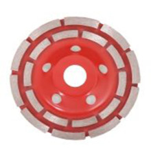 Алмазная чашка GermaFlex двойной сегмент ф230х22 для камня, бетона