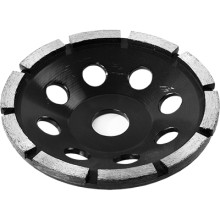 Алмазная чашка однорядная ЗУБР 115х22,2 мм Алмазная чашка однорядная ЗУБР 115х22,2 мм