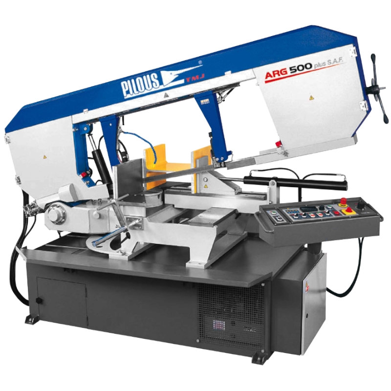 Полуавтоматический ленточнопильный станок PILOUS ARG 500 Plus S.A.F. HD 500 Полуавтоматический ленточнопильный станок PILOUS ARG 500 Plus S.A.F. HD 500