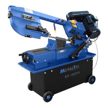 Ручной ленточнопильный станок для резки металла MetalTec BS 180 FH (220 V) Ручной ленточнопильный станок для резки металла MetalTec BS 180 FH (220 V)