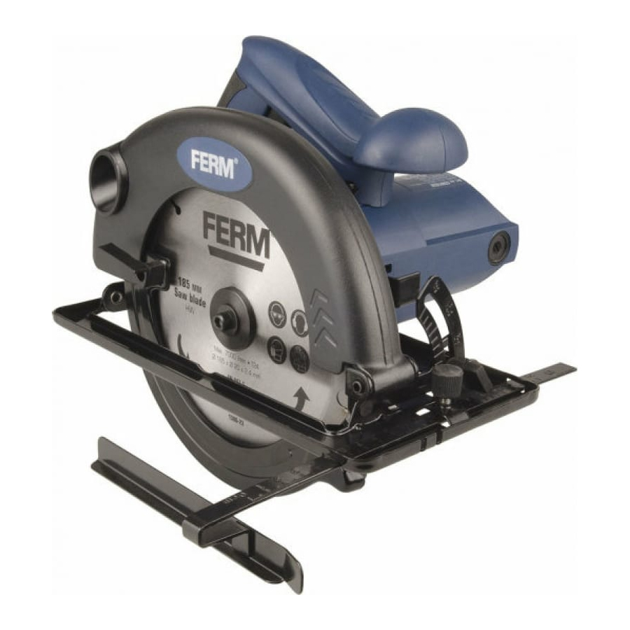 Пила дисковая Ferm CSM1039