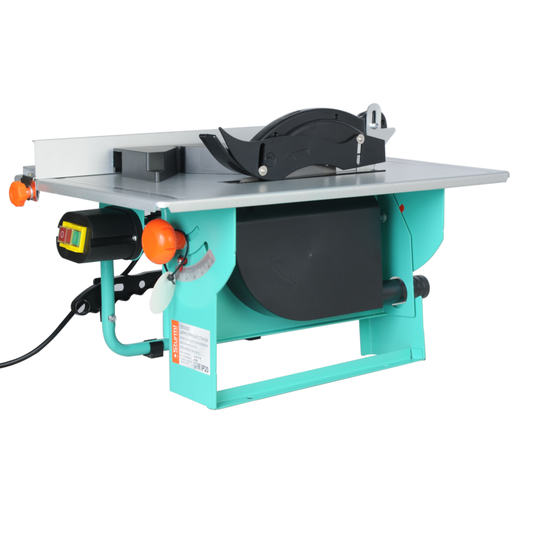 Станок распиловочный TS10420I Sturm! 1,0кВт, диск 200мм,стол 504*334мм, глубина пропила 43мм