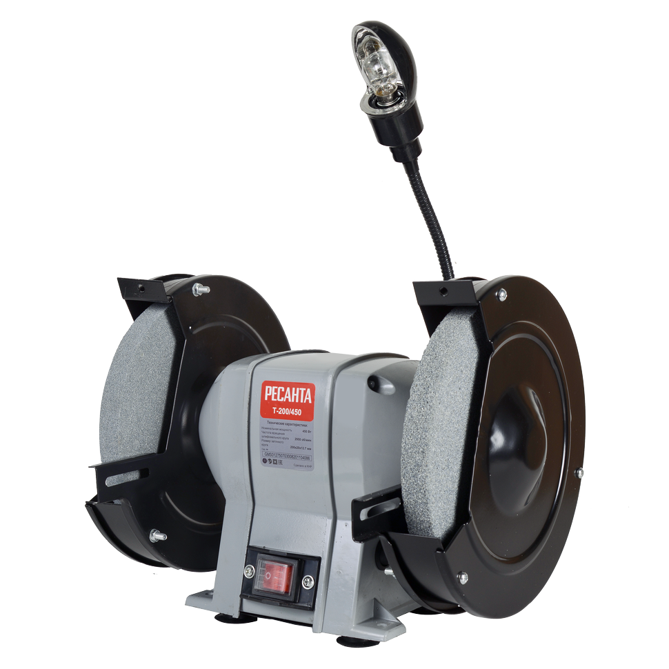 Станок точильный Ресанта Т-200/450 Станок точильный Ресанта Т-200/450