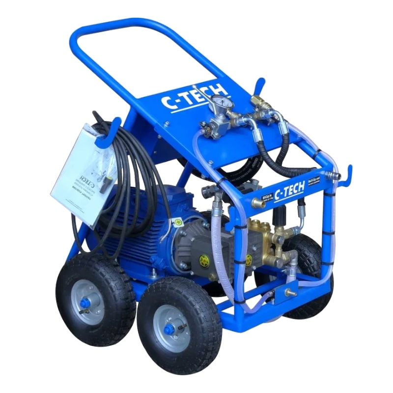 Установка опрессовочная C-TECH DN1610 (160 бар, до 600 л/ч, 3 кВт, 220 В) мобильная DN1610ET3E4BP2P1 Установка опрессовочная C-TECH DN1610 (160 бар, до 600 л/ч, 3 кВт, 220 В) мобильная DN1610ET3E4BP2P1