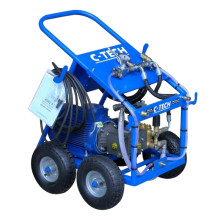 Установка опрессовочная C-TECH DN1610 (160 бар, до 600 л/ч, 3 кВт, 220 В) мобильная DN1610ET3E4BP2P1