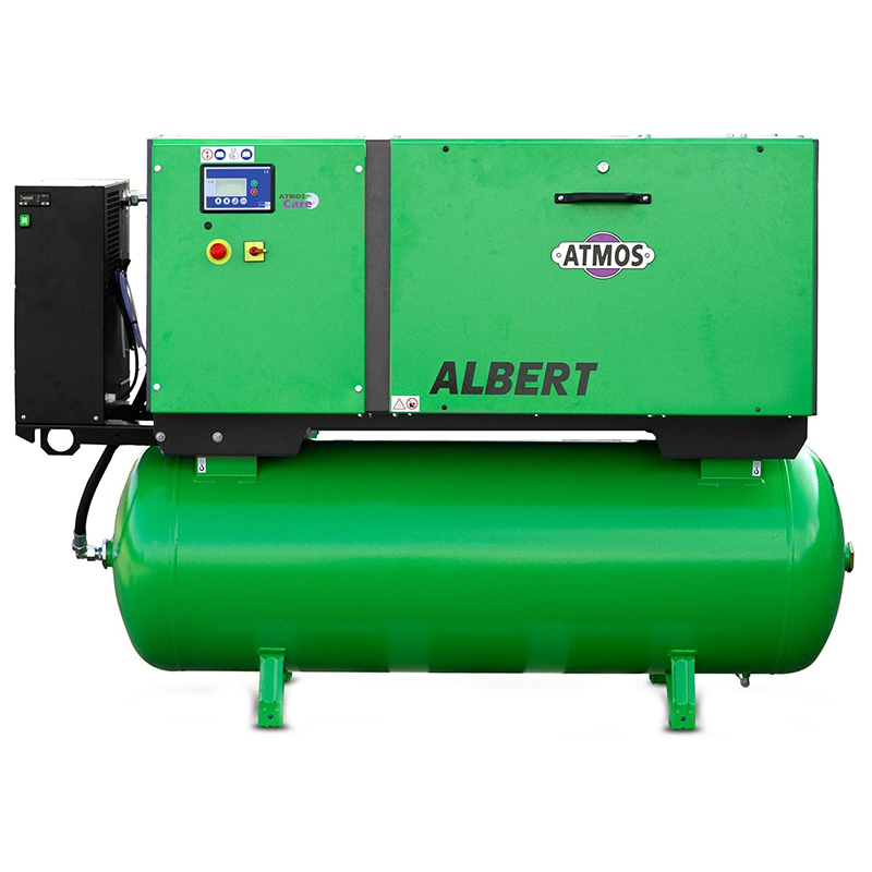Винтовой маслозаполненный компрессор Atmos ALBERT E220 Vario-KRD-10 (бар)