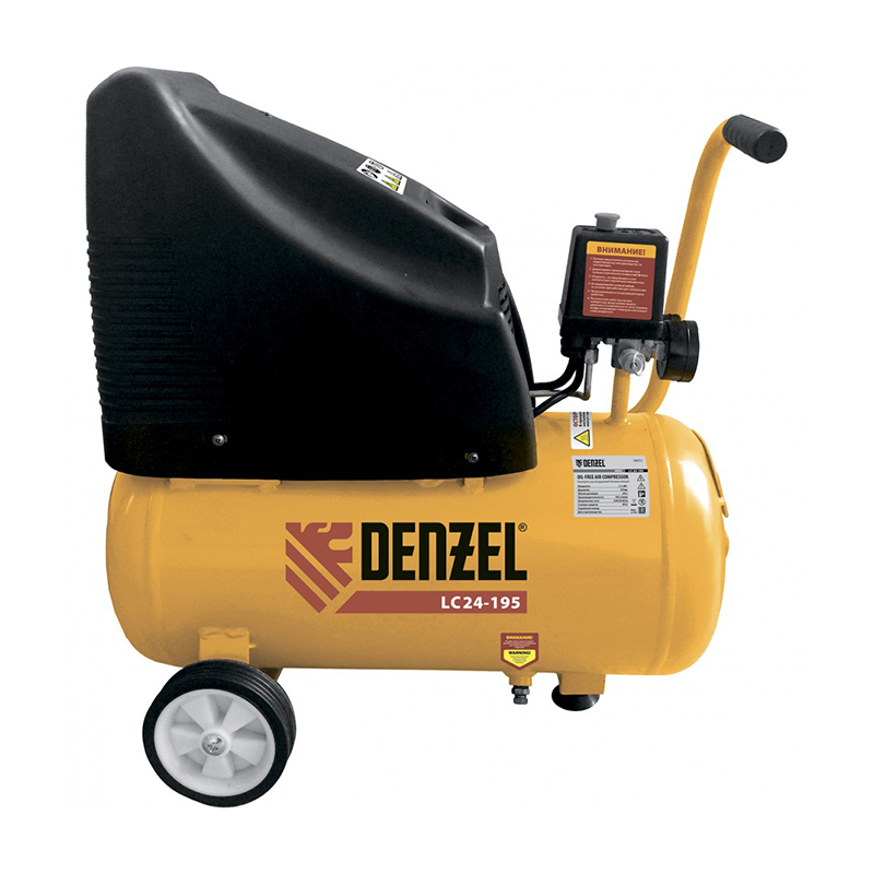 Компрессор воздушный безмасляный Denzel LC 24-195 Компрессор воздушный безмасляный Denzel LC 24-195