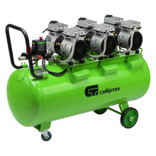 Компрессор безмаслянный малошумный МБ 2250/100, 2250 Вт, 100л, 400 л/мин Сибртех Компрессор безмаслянный малошумный МБ 2250/100, 2250 Вт, 100л, 400 л/мин Сибртех