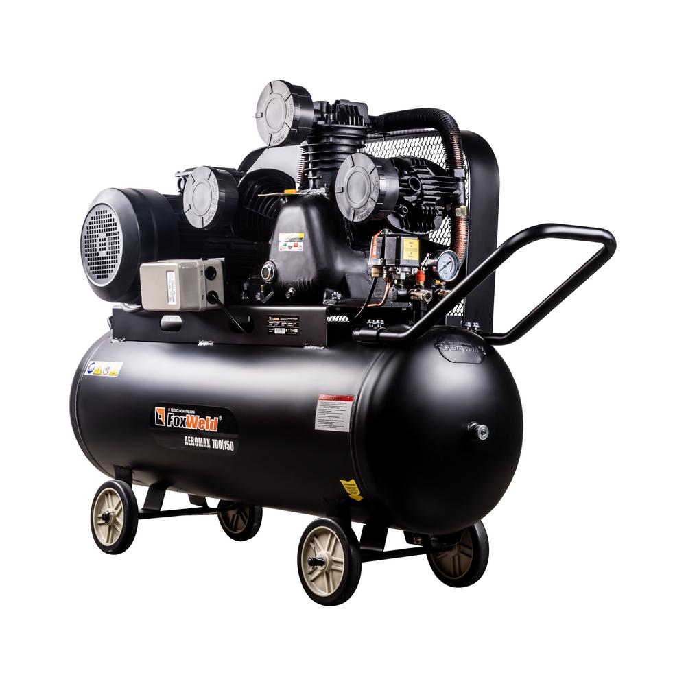 Компрессор масляный ременной FoxWeld AEROMAX 700/150 Компрессор масляный ременной FoxWeld AEROMAX 700/150