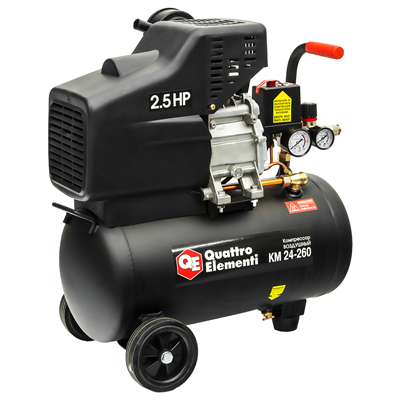 Компрессор поршневой масляный Quattro Elementi KM 24-260 Компрессор поршневой масляный Quattro Elementi KM 24-260